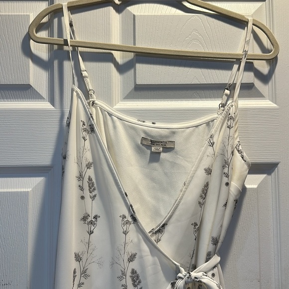 All Saints Zia Varanasi Floral Wrap Dress 6 - Picture 4 of 8